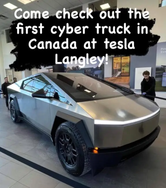 Cybertruck Arrives in Canada! (Should’ve been Calgary!)