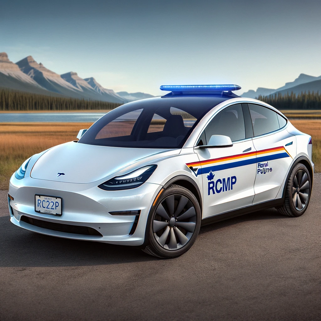Tesla Model Y earns high praise from RCMP after one year on the job